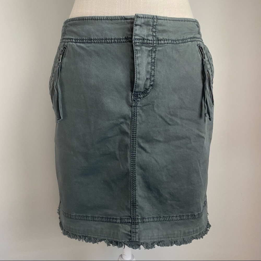 NWT Anthropologie - Marrakech Mini Skirt in Green size 27